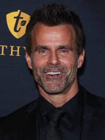 Photo for Cameron Mathison arrives at the 31st Annual Movieguide Awards Gala held at AVALON Hollywood and Bardot on February 9, 2024 in Hollywood, Los Angeles, California, United States. - Royalty Free Image