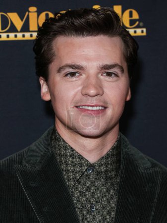 Photo for Joel Courtney arrives at the 31st Annual Movieguide Awards Gala held at AVALON Hollywood and Bardot on February 9, 2024 in Hollywood, Los Angeles, California, United States. - Royalty Free Image