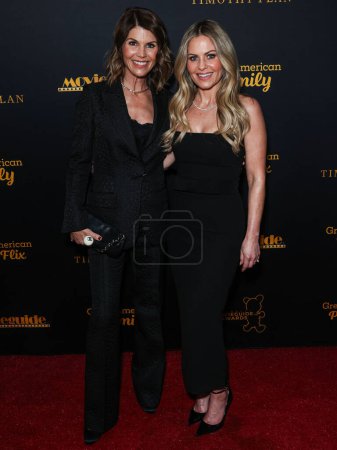 Photo for Lori Loughlin and Candace Cameron Bure arrive at the 31st Annual Movieguide Awards Gala held at AVALON Hollywood and Bardot on February 9, 2024 in Hollywood, Los Angeles, California, United States. - Royalty Free Image