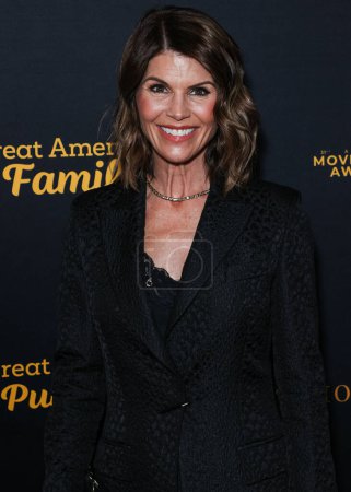 Photo for Lori Loughlin arrives at the 31st Annual Movieguide Awards Gala held at AVALON Hollywood and Bardot on February 9, 2024 in Hollywood, Los Angeles, California, United States. - Royalty Free Image