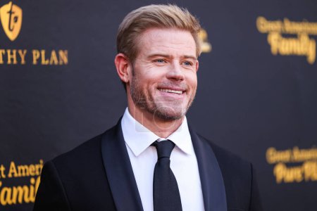 Photo for Trevor Donovan arrives at the 31st Annual Movieguide Awards Gala held at AVALON Hollywood and Bardot on February 9, 2024 in Hollywood, Los Angeles, California, United States. - Royalty Free Image