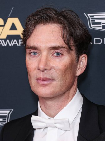Photo for Cillian Murphy arrives at the 76th Annual Directors Guild Of America (DGA) Awards held at The Beverly Hilton Hotel on February 10, 2024 in Beverly Hills, Los Angeles, California, United States. - Royalty Free Image