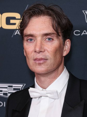 Photo for Cillian Murphy arrives at the 76th Annual Directors Guild Of America (DGA) Awards held at The Beverly Hilton Hotel on February 10, 2024 in Beverly Hills, Los Angeles, California, United States. - Royalty Free Image