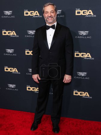 Téléchargez les photos : Judd Apatow arrive au 76e Annual Directors Guild Of America (DGA) Awards qui se tient au Beverly Hilton Hotel le 10 février 2024 à Beverly Hills, Los Angeles, Californie, États-Unis. - en image libre de droit