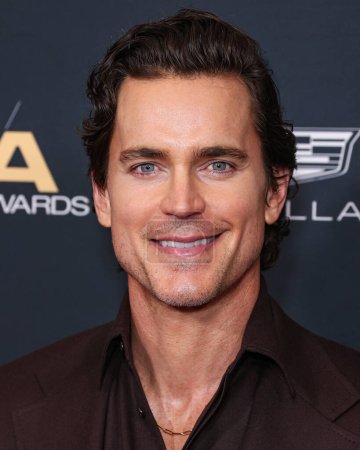 Photo for Matt Bomer arrives at the 76th Annual Directors Guild Of America (DGA) Awards held at The Beverly Hilton Hotel on February 10, 2024 in Beverly Hills, Los Angeles, California, United States. - Royalty Free Image