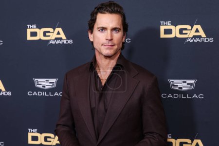 Photo for Matt Bomer arrives at the 76th Annual Directors Guild Of America (DGA) Awards held at The Beverly Hilton Hotel on February 10, 2024 in Beverly Hills, Los Angeles, California, United States. - Royalty Free Image