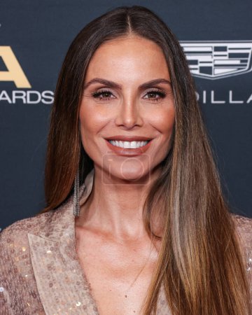 Photo for Nina Senicar arrives at the 76th Annual Directors Guild Of America (DGA) Awards held at The Beverly Hilton Hotel on February 10, 2024 in Beverly Hills, Los Angeles, California, United States. - Royalty Free Image