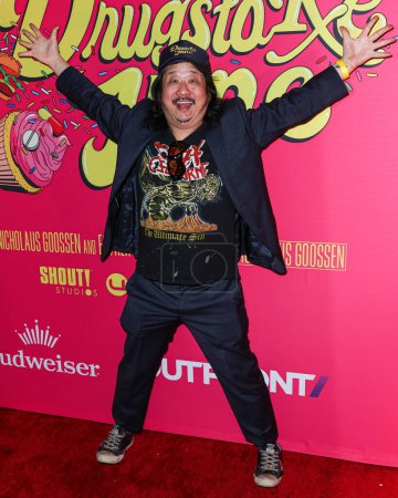 Photo for Bobby Lee arrives at the Los Angeles Premiere Of Shout! Studios, All Things Comedy and Utopia's 'Drugstore June' held at the TCL Chinese 6 Theaters on February 20, 2024 in Hollywood, Los Angeles, California, United States. - Royalty Free Image