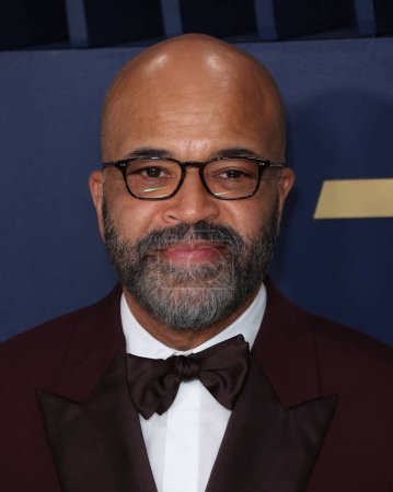 Photo for Jeffrey Wright arrives at the 30th Annual Screen Actors Guild Awards held at the Shrine Auditorium and Expo Hall on February 24, 2024 in Los Angeles, California, United States. - Royalty Free Image