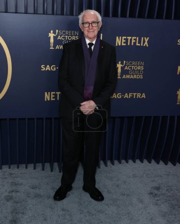 Photo for Jonathan Pryce arrives at the 30th Annual Screen Actors Guild Awards held at the Shrine Auditorium and Expo Hall on February 24, 2024 in Los Angeles, California, United States. - Royalty Free Image
