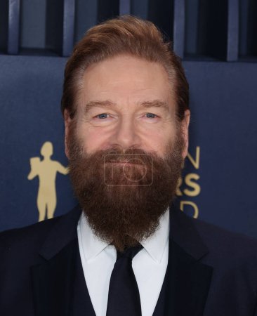 Photo for Kenneth Branagh arrives at the 30th Annual Screen Actors Guild Awards held at the Shrine Auditorium and Expo Hall on February 24, 2024 in Los Angeles, California, United States. - Royalty Free Image