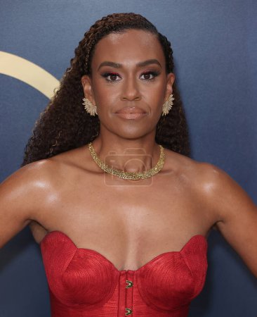Photo for Ryan Michelle Bathe arrives at the 30th Annual Screen Actors Guild Awards held at the Shrine Auditorium and Expo Hall on February 24, 2024 in Los Angeles, California, United States. - Royalty Free Image
