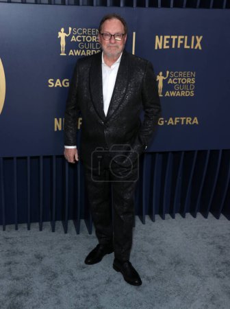 Photo for Stephen Root arrives at the 30th Annual Screen Actors Guild Awards held at the Shrine Auditorium and Expo Hall on February 24, 2024 in Los Angeles, California, United States. - Royalty Free Image