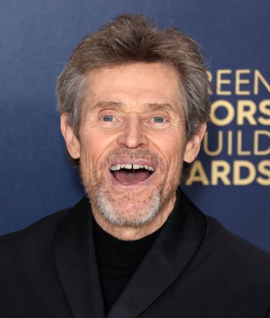 Photo for Willem Dafoe arrives at the 30th Annual Screen Actors Guild Awards held at the Shrine Auditorium and Expo Hall on February 24, 2024 in Los Angeles, California, United States. - Royalty Free Image