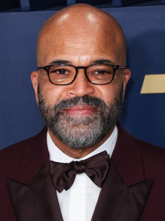Photo for Jeffrey Wright arrives at the 30th Annual Screen Actors Guild Awards held at the Shrine Auditorium and Expo Hall on February 24, 2024 in Los Angeles, California, United States. - Royalty Free Image