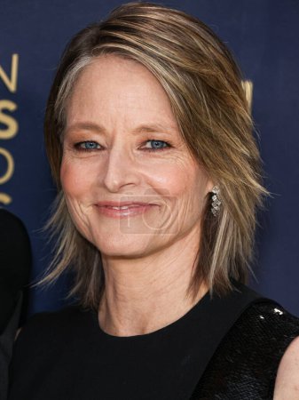 Photo for Jodie Foster arrives at the 30th Annual Screen Actors Guild Awards held at the Shrine Auditorium and Expo Hall on February 24, 2024 in Los Angeles, California, United States. - Royalty Free Image