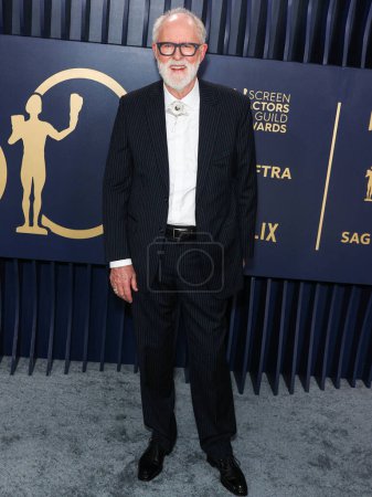 Photo for John Lithgow arrives at the 30th Annual Screen Actors Guild Awards held at the Shrine Auditorium and Expo Hall on February 24, 2024 in Los Angeles, California, United States. - Royalty Free Image