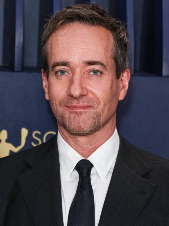 Photo for Matthew Macfadyen arrives at the 30th Annual Screen Actors Guild Awards held at the Shrine Auditorium and Expo Hall on February 24, 2024 in Los Angeles, California, United States. - Royalty Free Image