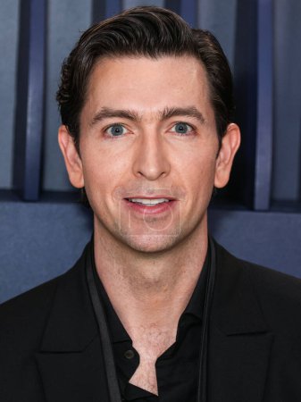 Photo for Nicholas Braun arrives at the 30th Annual Screen Actors Guild Awards held at the Shrine Auditorium and Expo Hall on February 24, 2024 in Los Angeles, California, United States. - Royalty Free Image