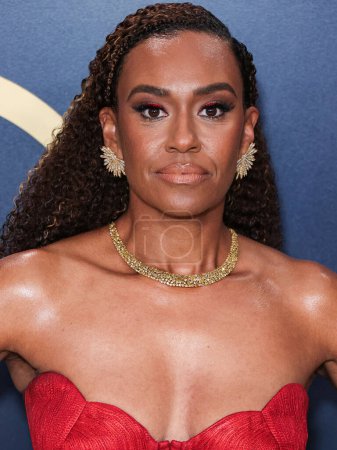 Photo for Ryan Michelle Bathe arrives at the 30th Annual Screen Actors Guild Awards held at the Shrine Auditorium and Expo Hall on February 24, 2024 in Los Angeles, California, United States. - Royalty Free Image