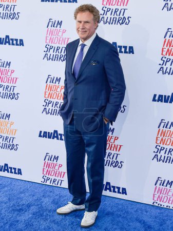 Photo for Will Ferrell arrives at the 2024 Film Independent Spirit Awards (39th Annual Film Independent Spirit Awards) held at the Santa Monica Beach on February 25, 2024 in Santa Monica, Los Angeles, California, United States. - Royalty Free Image