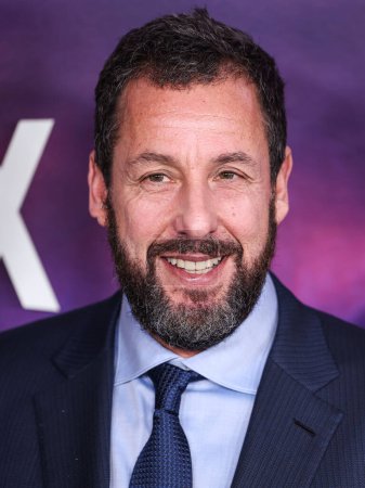 Photo for Adam Sandler arrives at the Los Angeles Special Screening Of Netflix's 'Spaceman' held at The Egyptian Theatre Hollywood on February 26, 2024 in Hollywood, Los Angeles, California, United States. - Royalty Free Image