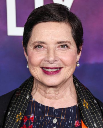 Photo for Isabella Rossellini arrives at the Los Angeles Special Screening Of Netflix's 'Spaceman' held at The Egyptian Theatre Hollywood on February 26, 2024 in Hollywood, Los Angeles, California, United States. - Royalty Free Image