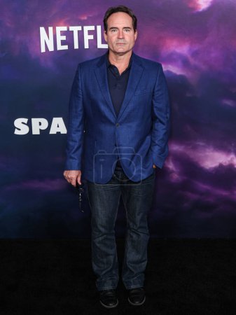 Téléchargez les photos : Jason Patric arrive à la projection spéciale de "Spaceman" de Netflix au théâtre égyptien Hollywood le 26 février 2024 à Hollywood, Los Angeles, Californie, États-Unis. - en image libre de droit