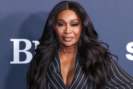 Photo for Cynthia Bailey arrives at the Los Angeles Premiere Of STARZ' 'BMF' (Black Mafia Family) Season 3 held at the Hollywood Athletic Club on February 29, 2024 in Hollywood, Los Angeles, California, United States. - Royalty Free Image