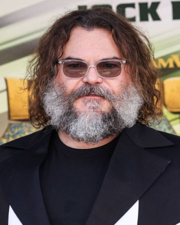 Photo for Jack Black arrives at the World Premiere Of DreamWorks Animation And Universal Pictures' 'Kung Fu Panda 4' held at AMC The Grove 14 on March 3, 2024 in Los Angeles, California, United States. - Royalty Free Image