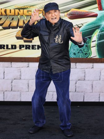 Photo for James Hong arrives at the World Premiere Of DreamWorks Animation And Universal Pictures' 'Kung Fu Panda 4' held at AMC The Grove 14 on March 3, 2024 in Los Angeles, California, United States. - Royalty Free Image