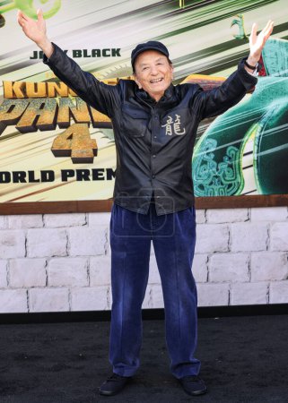 Téléchargez les photos : James Hong arrive à la première mondiale de DreamWorks Animation And Universal Pictures '' Kung Fu Panda 4 'tenue à AMC The Grove 14 le 3 mars 2024 à Los Angeles, Californie, États-Unis. - en image libre de droit