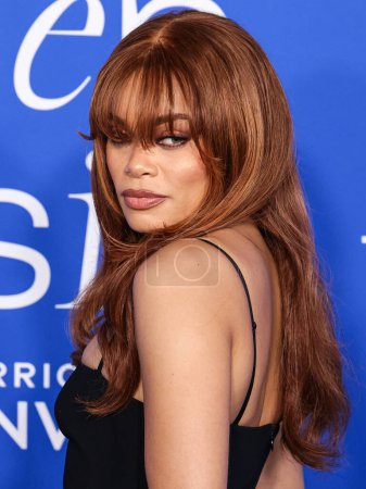 Photo for Andra Day arrives at the 2024 Billboard Women In Music held at the YouTube Theater at SoFi Stadium on March 6, 2024 in Inglewood, Los Angeles, California, United States. - Royalty Free Image