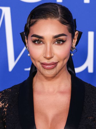Photo for Chantel Jeffries arrives at the 2024 Billboard Women In Music held at the YouTube Theater at SoFi Stadium on March 6, 2024 in Inglewood, Los Angeles, California, United States. - Royalty Free Image