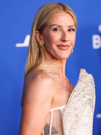 Photo for Ellie Goulding wearing Gaurav Gupta arrives at the 2024 Billboard Women In Music held at the YouTube Theater at SoFi Stadium on March 6, 2024 in Inglewood, Los Angeles, California, United States. - Royalty Free Image