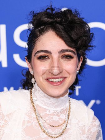 Photo for Emily Estefan arrives at the 2024 Billboard Women In Music held at the YouTube Theater at SoFi Stadium on March 6, 2024 in Inglewood, Los Angeles, California, United States. - Royalty Free Image