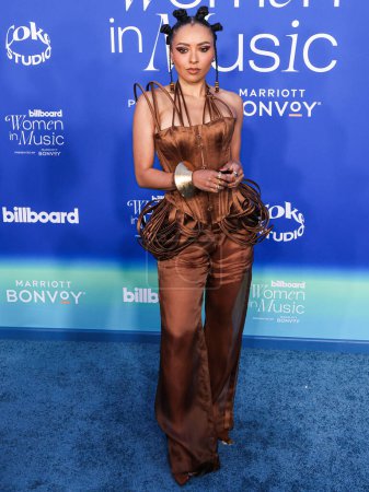 Photo for Kat Graham arrives at the 2024 Billboard Women In Music held at the YouTube Theater at SoFi Stadium on March 6, 2024 in Inglewood, Los Angeles, California, United States. - Royalty Free Image