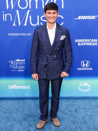 Photo for Matteo Guidicelli arrives at the 2024 Billboard Women In Music held at the YouTube Theater at SoFi Stadium on March 6, 2024 in Inglewood, Los Angeles, California, United States. - Royalty Free Image