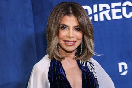 Photo for Paula Abdul arrives at the DIRECTV Streaming With The Stars Oscar Viewing Party 2024 Hosted By Rob Lowe held at Spago Beverly Hills on March 10, 2024 in Beverly Hills, Los Angeles, California, United States. - Royalty Free Image