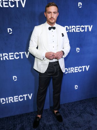 Photo for Peter Weber arrives at the DIRECTV Streaming With The Stars Oscar Viewing Party 2024 Hosted By Rob Lowe held at Spago Beverly Hills on March 10, 2024 in Beverly Hills, Los Angeles, California, United States. - Royalty Free Image