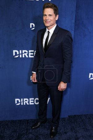 Photo for Rob Lowe arrives at the DIRECTV Streaming With The Stars Oscar Viewing Party 2024 Hosted By Rob Lowe held at Spago Beverly Hills on March 10, 2024 in Beverly Hills, Los Angeles, California, United States. - Royalty Free Image