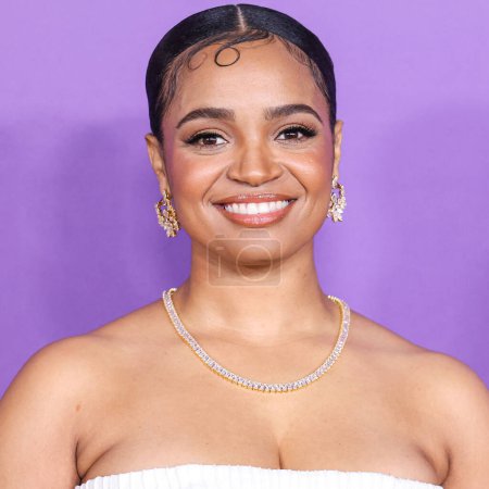 Photo for Kyla Pratt arrives at the 55th Annual NAACP Image Awards held at the Shrine Auditorium and Expo Hall on March 16, 2024 in Los Angeles, California, United States. - Royalty Free Image