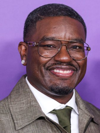 Photo for Lil Rel Howery arrives at the 55th Annual NAACP Image Awards held at the Shrine Auditorium and Expo Hall on March 16, 2024 in Los Angeles, California, United States. - Royalty Free Image