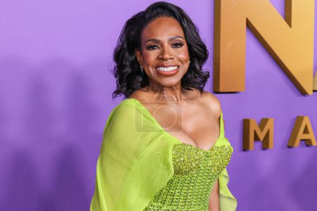 Photo for Sheryl Lee Ralph wearing Georges Hobeika arrives at the 55th Annual NAACP Image Awards held at the Shrine Auditorium and Expo Hall on March 16, 2024 in Los Angeles, California, United States. - Royalty Free Image