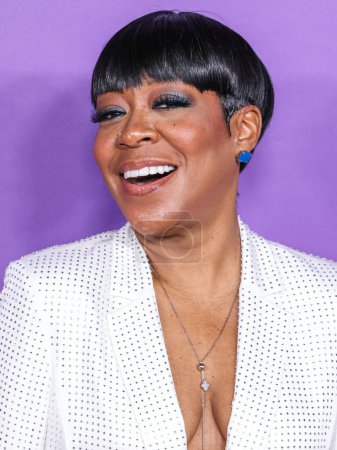 Photo for Tichina Arnold arrives at the 55th Annual NAACP Image Awards held at the Shrine Auditorium and Expo Hall on March 16, 2024 in Los Angeles, California, United States. - Royalty Free Image