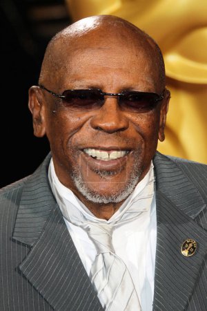 Photo for Louis Gossett Jr. Dead At 87. Gossett's nephew told The Associated Press on Friday, March 29, 2024 that the actor died Thursday, March 28, 2024 in Santa Monica, California. BEVERLY HILLS, LOS ANGELES, CALIFORNIA, USA - Royalty Free Image