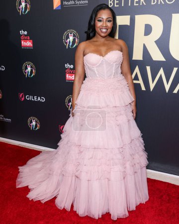 Photo for Hailey Kilgore arrives at the 10th Annual Truth Awards 2024 held at The Beverly Hilton Hotel on March 30, 2024 in Beverly Hills, Los Angeles, California, United States. - Royalty Free Image