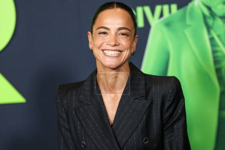 Photo for Alice Braga arrives at the Los Angeles Special Screening Of A24's 'Civil War' held at the Academy Museum of Motion Pictures on April 2, 2024 in Los Angeles, California, United States. - Royalty Free Image
