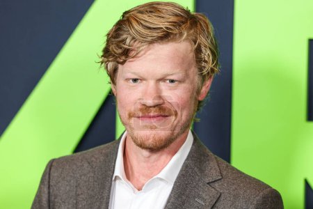Photo for Jesse Plemons arrives at the Los Angeles Special Screening Of A24's 'Civil War' held at the Academy Museum of Motion Pictures on April 2, 2024 in Los Angeles, California, United States. - Royalty Free Image