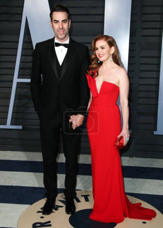 Photo for Isla Fisher Announces Divorce from Sacha Baron Cohen After 13 Years of Marriage. Fisher announced the news on Friday, April 5, 2024 in a personal message shared to her Instagram Story. BEVERLY HILLS, LOS ANGELES, CALIFORNIA, USA - Royalty Free Image